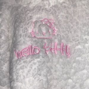 Hello kitty fluffy hoodie
